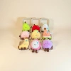 New fruit series hand-held plush toys, sugar orange apple pendant, live-streaming gift cart hanging doll details Picture